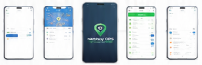 Nirbhoy GPS mobile app screens
